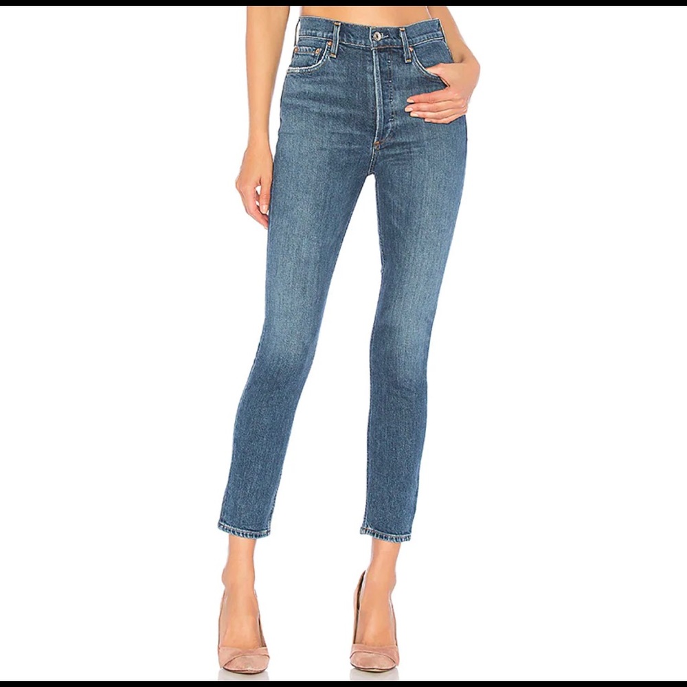 Agolde Nico High Rise Slim Fit Jeans - 27